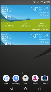Xperia Погода 1.3.A.1.16.A. Скриншот 2