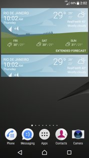Xperia Погода 1.3.A.1.16.A. Скриншот 4