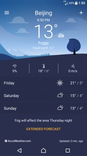 Xperia Погода 1.3.A.1.16.A. Скриншот 7