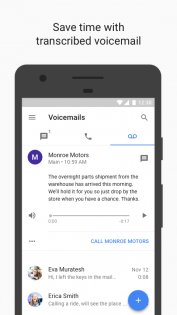 Google Voice 2024.11.03.694499019. Скриншот 2