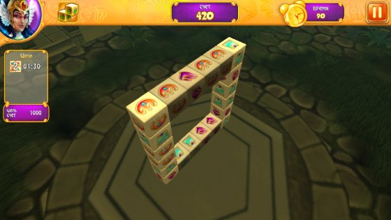 Mahjong Fairy Tiles 1.0.7. Скриншот 2