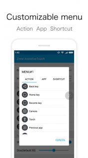 Zone AssistiveTouch 1.9.6. Скриншот 2