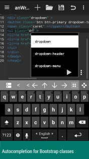 anWriter HTML editor 1.8.8.1. Скриншот 8