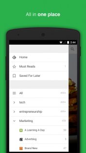 Feedly 90.0.24. Скриншот 3