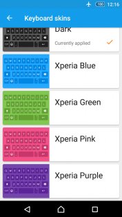 Клавиатура Xperia 8.1.A.0.12. Скриншот 4