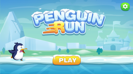 Penguin Run 1.6.5. Скриншот 1