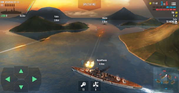 Battle of Warships 1.73.10. Скриншот 11