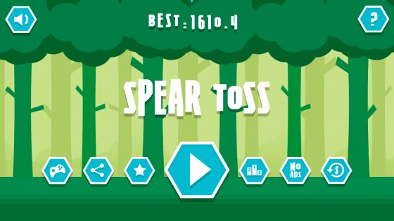 Spear Toss Challenge 1.1. Скриншот 1