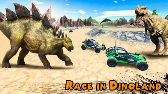 Dino World Car Racing 1.3. Скриншот 2