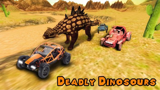 Dino World Car Racing 1.3. Скриншот 6