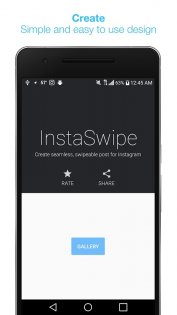 InSwipe 2.0. Скриншот 1