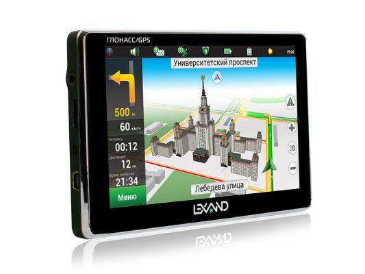 Lexand представил первый в мире ГЛОНАСС/GPS-навигатор с GPRS-пробками