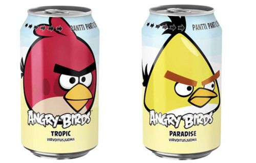 Напиток Angry Birds пьют охотнее, чем Coca-Cola и Pepsi