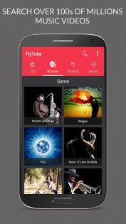 FlyTube Music 1.5.1.0. Скриншот 3