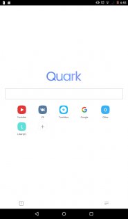 Quark Browser 7.0.1.591. Скриншот 2