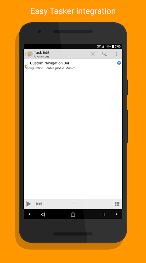 Custom navigation bar thesis