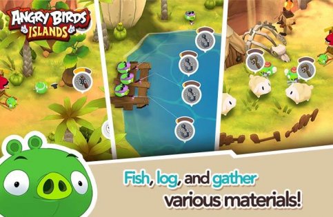 Angry Birds Islands 1.0.29. Скриншот 3