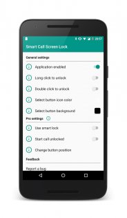 Smart Call Screen Lock 2.0. Скриншот 2