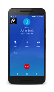 Smart Call Screen Lock 2.0. Скриншот 4