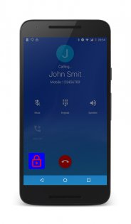 Smart Call Screen Lock 2.0. Скриншот 5