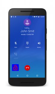 Smart Call Screen Lock 2.0. Скриншот 6