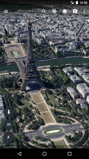 Google Earth 10.56.0.1. Скриншот 1