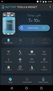 Battery Tools & Widget 2.3.8. Скриншот 2