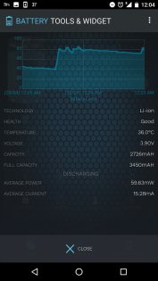 Battery Tools & Widget 2.3.8. Скриншот 3