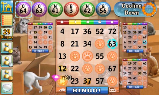 Bingo Cats 1.2.4. Скриншот 4