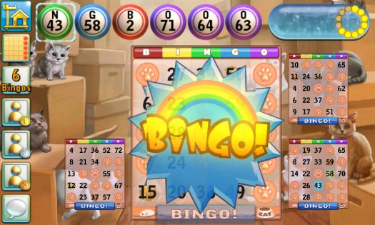Bingo Cats 1.2.4. Скриншот 5