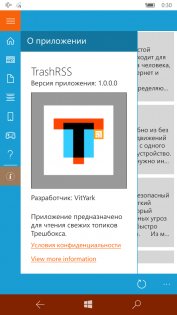 TrashRSS 1.0.0.0. Скриншот 4