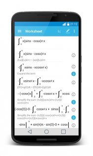 MalMath – пошаговый решатель 20.2.2. Скриншот 5