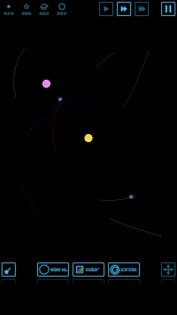 Planet Simulation 3.0.0. Скриншот 1