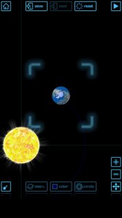 Planet Simulation 2.9.0. Скриншот 2