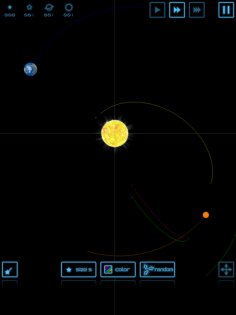 Planet Simulation 2.9.0. Скриншот 6