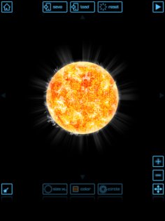 Planet Simulation 3.0.0. Скриншот 8