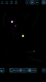 Planet Simulation 3.0.0. Скриншот 11
