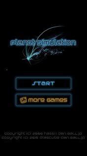 Planet Simulation 3.0.0. Скриншот 14