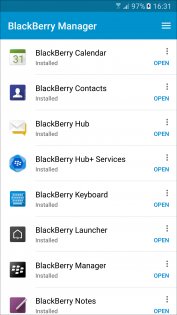 BlackBerry Manager 1.0.0.41. Скриншот 1