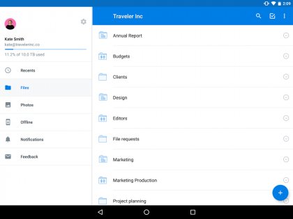 Dropbox 428.2.2. Скриншот 10