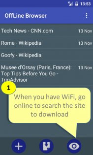 OffLine Browser 7.0. Скриншот 1