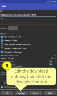 OffLine Browser 6.9. Скриншот 3