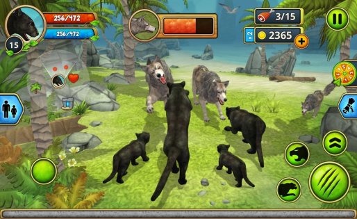 Panther Family Sim Online 2.16. Скриншот 5