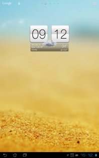 Sense V2 flip clock & weather 8.35.1. Скриншот 10