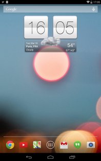 Sense V2 flip clock & weather 8.35.1. Скриншот 15