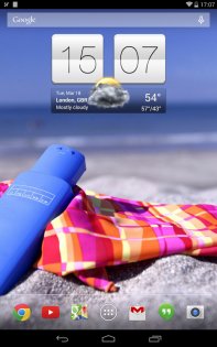 Sense V2 flip clock & weather 8.35.1. Скриншот 16