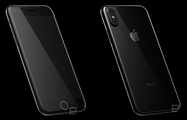 iPhone 8 представился во всей красе на новых рендерах