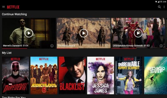Netflix 8.111.0. Скриншот 6