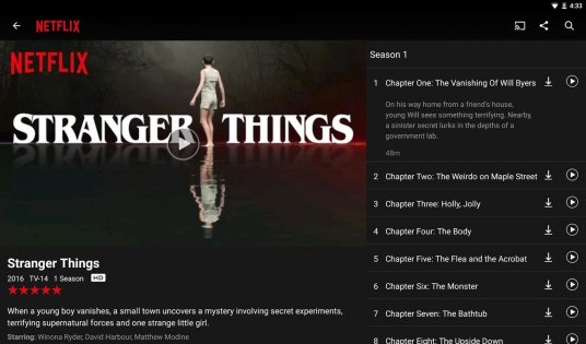 Netflix 8.141.1 build 13 51392. Скриншот 8