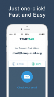 Temp Mail — Временная одноразовая почта. Скриншот 2